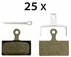 Shimano G05S-RX Almohadillas De Disco De Resina (paquete De Taller De 25 Piezas) Pastillas De Freno | Bike-Discount